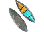 Inf Copertura Impermeabile Per Kayak 3.1-3.5M - Tessuto Oxford 420D, Grigio