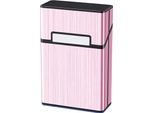 Inf Portasigarette In Metallo Per 20 Sigarette Standard - Chiusura Magnetica Rosa