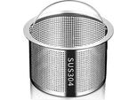 Inf Filtro Lavello Cucina In Acciaio Inox - Cestello Filtro 5Cm Per Lavello