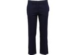 1575AB Pantalone Donna Aspesi Garment Dyed Checked Blue Denim Jeans Woman