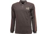 0493G Polo Grigio Hydrogen Manica Lunga Maglia Uomo T-Shirt Men