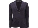 2386AT Giacca Uomo Original Vintage Style Man Linen Blend Jacket Blue