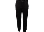 0214AD Pantalone Tuta Uomo Premium Mood Denim Superior Black Sweatpant Man