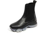 H6838 Stivaletto Donna Borbonese Woman Boots Black