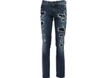 3738Z (No Foulard) Pantalone Donna Jacob Cohen Worn Jeans Woman
