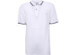 B3528 Polo Uomo Brooksfield Maglia Manica Corta Bianco T-Shirt Man Short Sleeve