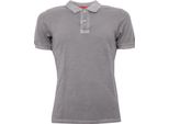B3260 Polo Uomo Geniali Milano Maglia Manica Corta Grigio T-Shirt Man