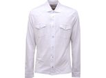 7617AG Polo Camicia Uomo Eleventy White Piqué Cotone Polo-Shirt Man