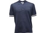 0627AS Polo Uomo Alpha Studio Man Linen/Cotone Polo Shirt