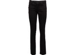 4070Z Pantalone Donna Fred Perry Black Garment Dyed Stretch Jeans Woman