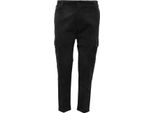 1491AR Pantalone Velluto Uomo Paolo Pecora Man Velvet Trousers Black