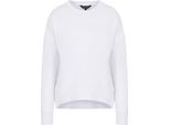 Armani Exchange - Felpa Da Donna, Girocollo GT8832 (Xs) (Bianco)