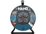 Avvolgicavo Hand Pro 30M 4X Prese 230V IP44 H05RN-F 3X2,5 Mm²