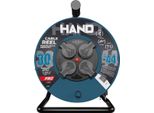 Avvolgicavo Hand Pro 30M 4X Prese 230V IP44 H05RN-F 3X1,5 Mm²