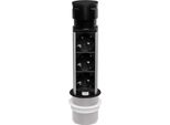 Presa Di Corrente Per Mobili Con 3X Schuko 230V 2X Connessione USB-A