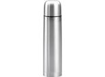 Axentia Caraffa Sottovuoto In Acciaio Inox Per Bevande Calde E Fredde, Argento, Circa 1000 Ml