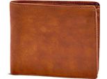 Harold's Pelle Portafoglio Submarine Wallet Cognac Marrone Chiaro