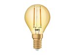 Osram Led Filamento P45 Gocce Vintage 1906 2,5W = 22W E14 Oro Extra Bianco Caldo 2400K
