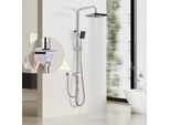 Rubinetto Doccia Homelody, Sistema Doccia Senza Rubinetto, Doccia Completa Per Bagno, Doccia Completa Con Soffione/Doccia/Doccia A Mano/Barra Doccia, Acciaio Inox