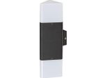 Lampada Da Parete Per Esterni Moderna 2Xe27 Zara Nero 7989 Rabalux