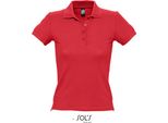 Sols 11310 | Poloshirt Da Donna People 210 - Farbe: Red - GrößE: 3XL