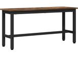 Syfax™ Panchina Da Pranzo Rovere Fumé 100 X 32,5 X 48,5 Cm