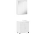 Syfax™ Set Di Mobili Per Il Bagno Tulum Bianco Legno Multistrato