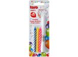 Candela Per Torta Cantata "Buon Compleanno ""+4 Candeline"