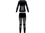 Intimo Termico Viking Ilsa Lady Set Nero/Grigio L