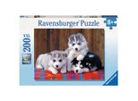 Ravensburger Puzzle Cuccioli Husky Xxl 200 Pezzi