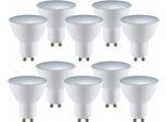 Set 10X Lampadine Fari Led GU10 10W 4000K Neutro Nw 1000Lm 120St