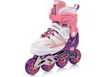 Meteor Rox Pattini In Linea Bambini Pattini A Rotelle Pattini A Rotelle Quad Pattini In Linea Bambini L 38-41 Rosa