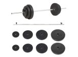 Barbell Vidaxl Con Pesi 60 Kg
