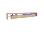 Mobile Tv Con Luci Led Rovere Sonoma 290X36,5X40 Cm