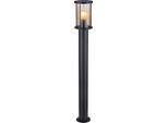 Globo Lighting Luce Da Esterno In Acciaio Inox Nero Opaco, 1X E27