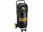 Stanley Compressore Dn 230/10/50V Fmxcm - Compressore D'aria 10Bar - 50L - 222L/Min - Senza Olio - Con Maniglia E Ruote - Nero