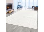 Elegante Tappeto Lavabile | Per Interni Ed Esterni | In Formato Crema - 120 X 170 Cm