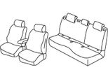Coprisedili Lampa Set Superior - Nero/Grigio - Compatibili Per Audi A1 Sportback (11/18>)