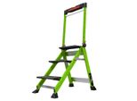 Scala Little Giant Jumbo Step 3 Gradini, In Vetroresina, Gradini Extra Larghi, 11933