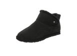Rohde Donna Pantofola Stivaletto Slip-On Scarpa Pelle Agnello Gardena 7076, Misura:40 Eu, Colore:Nero