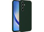 Samsung Galaxy A35 Cover - Silicone - Accezz Soft Case/Backcover - Verde Scuro