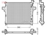 Denso DRM06031 - Radiatore Oe 52079883AB, Raffreddamento Motore Per Grand Cherokee Ii (Wg, Wj)