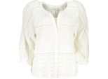 Camicia A Contrasto Con Scollo A V E Dettagli Con Bottoni Di Desigual : Taglia - M Taglia: M