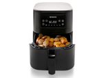 Brabantia Airfryer 5,7 Litri - 1700 Watt - Touch Screen - Rivestimento Antiaderente Senza Pfas - 6 Programmi Automatici - Friggitrice Ad Aria Calda BBEK1137