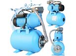 Jet 100S Per L'acquedotto Domestico - Pompa Per Acqua (3600L/H 1100W Prevalenza Massima 50M) - Pompa Per L'approvvigionamento Idrico Domestico Con Serbatoio A Membrana Da 24L - Irrigazione Del Giardino