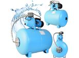 Jet 100S Pompa Per Acquedotti Domestici Con Serbatoio Da 100 Litri - Pompa Per Acqua (3600L/H, 1100W, Prevalenza 50M) Con Manometro Pressostato - Serbatoio Da 100 Litri