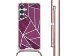 Samsung Galaxy S24 Plus Cover - Plastica - Imoshion Custodia/Copertina Morbida Con Cinturino/Copertina Posteriore - Colorata