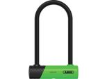Abus U-Lock 410K Ultra Per Biciclette Ed E-Scooter - Lucchetto Per Biciclette Pratico E Robusto Con Pratico Supporto Per Il Trasporto - Accessori Per Biciclette - Variante 150HB180 - Grillo Alto 180 Mm - Verde