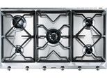 Smeg SRV596GH5 Piano Cottura Acciaio Inossidabile Da Incasso Gas 5 Fornelli
