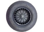 Ruota Di Sostituzione Forte | Ruota Carriola Da Giardino Carriola Da Costruzione Carriola A Spinta | Nero